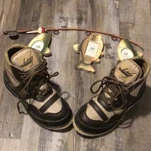 Lady Hodgman Fly Fishing Boots Felt Bottom size 7